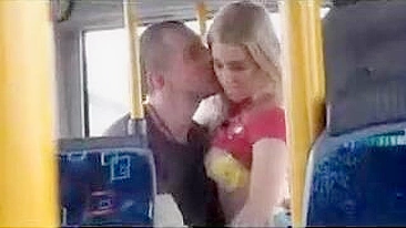 Spying Camera in the Bus Couple Fucking in Public