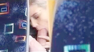 Spying Camera in the Bus Couple Fucking in Public