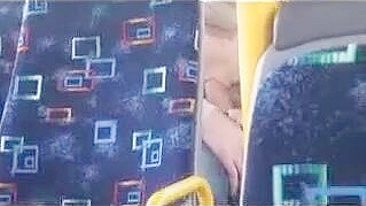 Spying Camera in the Bus Couple Fucking in Public