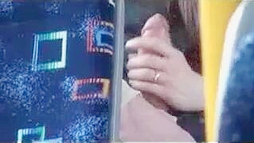 Spying Camera in the Bus Couple Fucking in Public