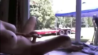 Hot, Juicy, And Horny Young Woman Masturbating In Front Of Lustful Gardener Hot, Juicy, And Horny Young Woman Masturbating In Front Of Lustful Gardener