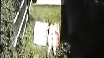 Your Wife Strip Naked In The Park For You!