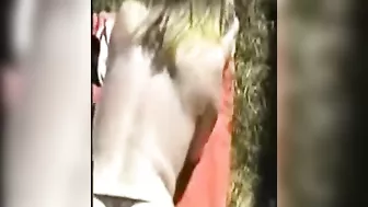 Your Wife Strip Naked In The Park For You!