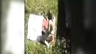 Your Wife Strip Naked In The Park For You!