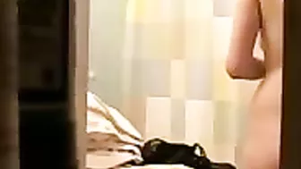 Scandalous Spycam Captures Nude Wife In The Bathroom