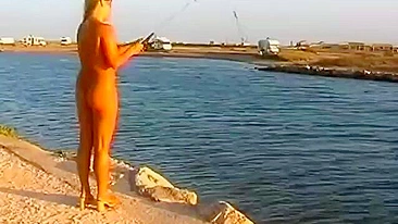 Wife Blissfully Walks Nude On The Camera, With Proud And Shameless Attitude!