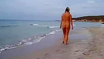 Wife Blissfully Walks Nude On The Camera, With Proud And Shameless Attitude!