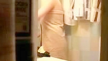 Shocking! Your Aunt's Nakedness Was Captured On Bathroom Spy Cam!