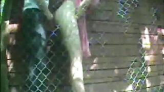 Horny Russian Fuckers Banging Outdoor On Hidden Cam