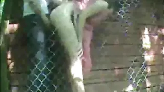 Horny Russian Fuckers Banging Outdoor On Hidden Cam