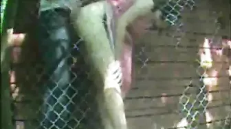 Horny Russian Fuckers Banging Outdoor On Hidden Cam