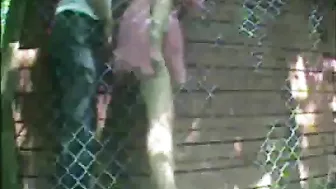 Horny Russian Fuckers Banging Outdoor On Hidden Cam