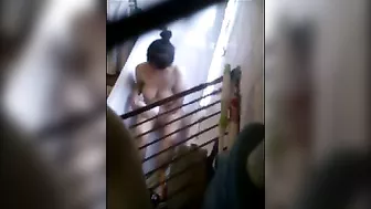 Discreetly Filmed Oral Sex Followed By Unseen Ejaculation In Private Bathroom