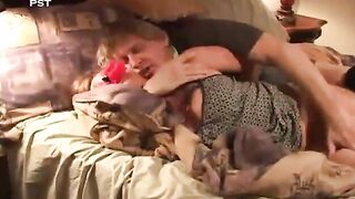 Fuckin Daddy Rapes his Fuck-toy Daughter while Mom Films the Whole goddamned Incest Crime!