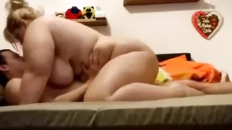 Horny BBW MOM Fucks Anything with a Hole! Cum Watch Her Get Filled Up!