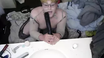 Fucking nasty ass BBW MOM gets her pussy punished on camera, son films her cunt and cums his load!!!