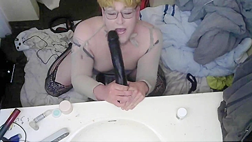 Fucking nasty ass BBW MOM gets her pussy punished on camera, son films her cunt and cums his load!!!