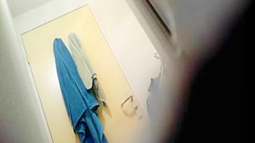 Perv Bro's Sick Obsession with Sis's Naked Body in Shower, Spy Cam Footage