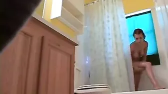 Caught Shaving Her Pussy! Bro's Sneaky Shower Stash Unearths Sis' Sexy Secrets!