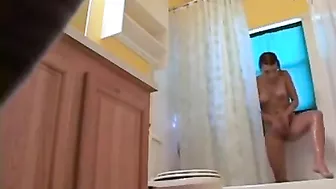 Caught Shaving Her Pussy! Bro's Sneaky Shower Stash Unearths Sis' Sexy Secrets!