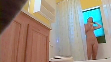 Caught Shaving Her Pussy! Bro's Sneaky Shower Stash Unearths Sis' Sexy Secrets!