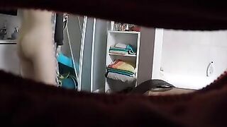 Spying, Holy fuck, I can't wait to stick my dick in that tight pussy!