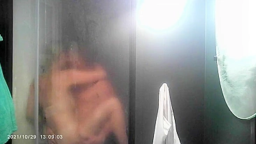 Sneaky Cam Caught Mom & Dad Fuckin Raw, Horny Milf Sucks Dick, Takes It Up The Ass