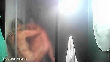 Sneaky Cam Caught Mom & Dad Fuckin Raw, Horny Milf Sucks Dick, Takes It Up The Ass