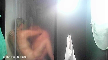 Sneaky Cam Caught Mom & Dad Fuckin Raw, Horny Milf Sucks Dick, Takes It Up The Ass