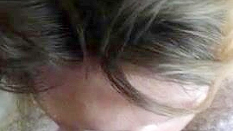 Cum-Hungry Cougar Mom Chomps Down on Step Son's Meat, Swallowing Cum