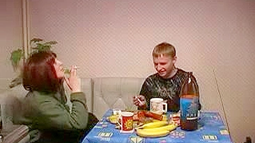 Son's tappin' mom's milfy vale, bustin' her nut like a goddamn boss!