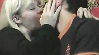 Sitting back watching my son fuck mama's tight pussy, can't believe how good it looks!