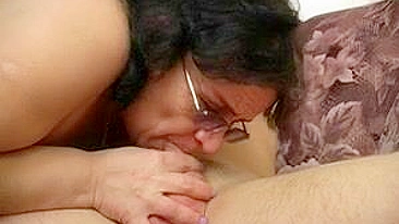 Mom gets banged by her own damn son's dick, and she fuckin' loves it! This shit is crazy!