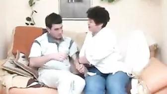 Real Incest ~  Holy fuckin' shit, Mom's gettin' drilled by her son's huge dick!"