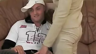 Fucking mom gets pounded by bastard son's fat cock - Unreal Incest Sex Video!