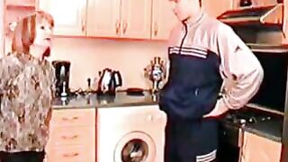 Mom Fingered by Son's Dick, Squirts Like a Fountain - Uncensored Incest Porn!