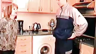 Mom Fingered by Son's Dick, Squirts Like a Fountain - Uncensored Incest Porn!