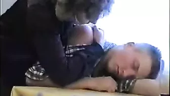 Fuckin' Son Shoots His Load on Mom's Face in Nastiest Family Fun!