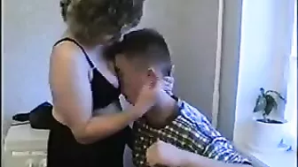 Fuckin' Son Shoots His Load on Mom's Face in Nastiest Family Fun!