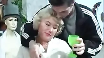 Mom Gets Filled Up by Son's Beef Stick - In-fucking-cest Sex Video!
