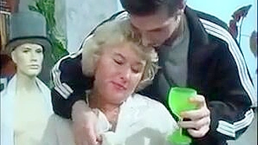 Mom Gets Filled Up by Son's Beef Stick - In-fucking-cest Sex Video!