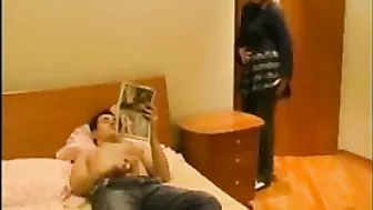 Fuckin Son's Givin' His Mama a Real Good Fuckin, Poundin' Her Cunt and Making Her Scream!