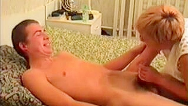 Son's Red-Hot Rod Inserts Deep Inside Mama's Tight Hole - A Real Life Incest Delight!