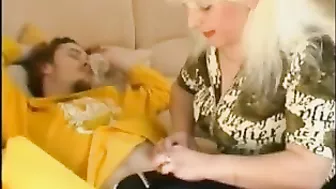 Fuckin' Son's Got a Thing for His Hot Mama's Tight Ass, Gives Her a Rough Fuck!