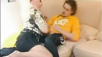 Fuckin' Son's Got a Thing for His Hot Mama's Tight Ass, Gives Her a Rough Fuck!