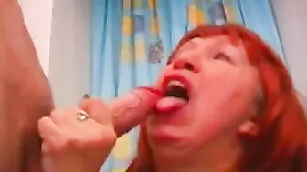 Effin' Hot MILF Bitch Gets Pounded by Her Own Son on the Bed, Yo Incest!