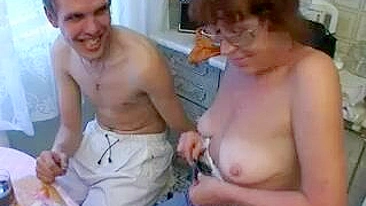 Son's Dick Takes Mom's Pussy to the Limit Orgasmic, Whilst Dad is Away!