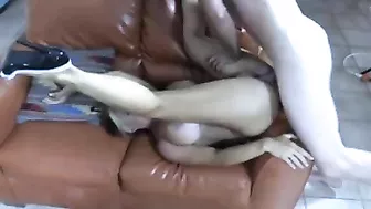 Busty Mom and Son Gets Fucked Hard, Dad's Gonna Be Pissed When He Returns!