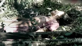 Two Stupid Sluts Gets Kidnapped and Raped in the Forest by a Bunch of Cunt-Hungry Assholes!