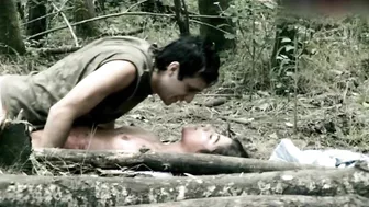 Two Stupid Sluts Gets Kidnapped and Raped in the Forest by a Bunch of Cunt-Hungry Assholes!